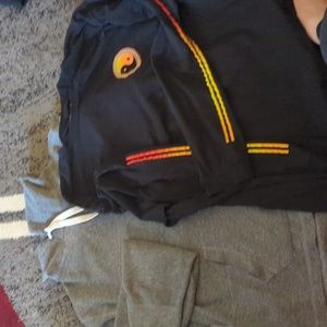 Two mens long sleeve shirts size 3XL